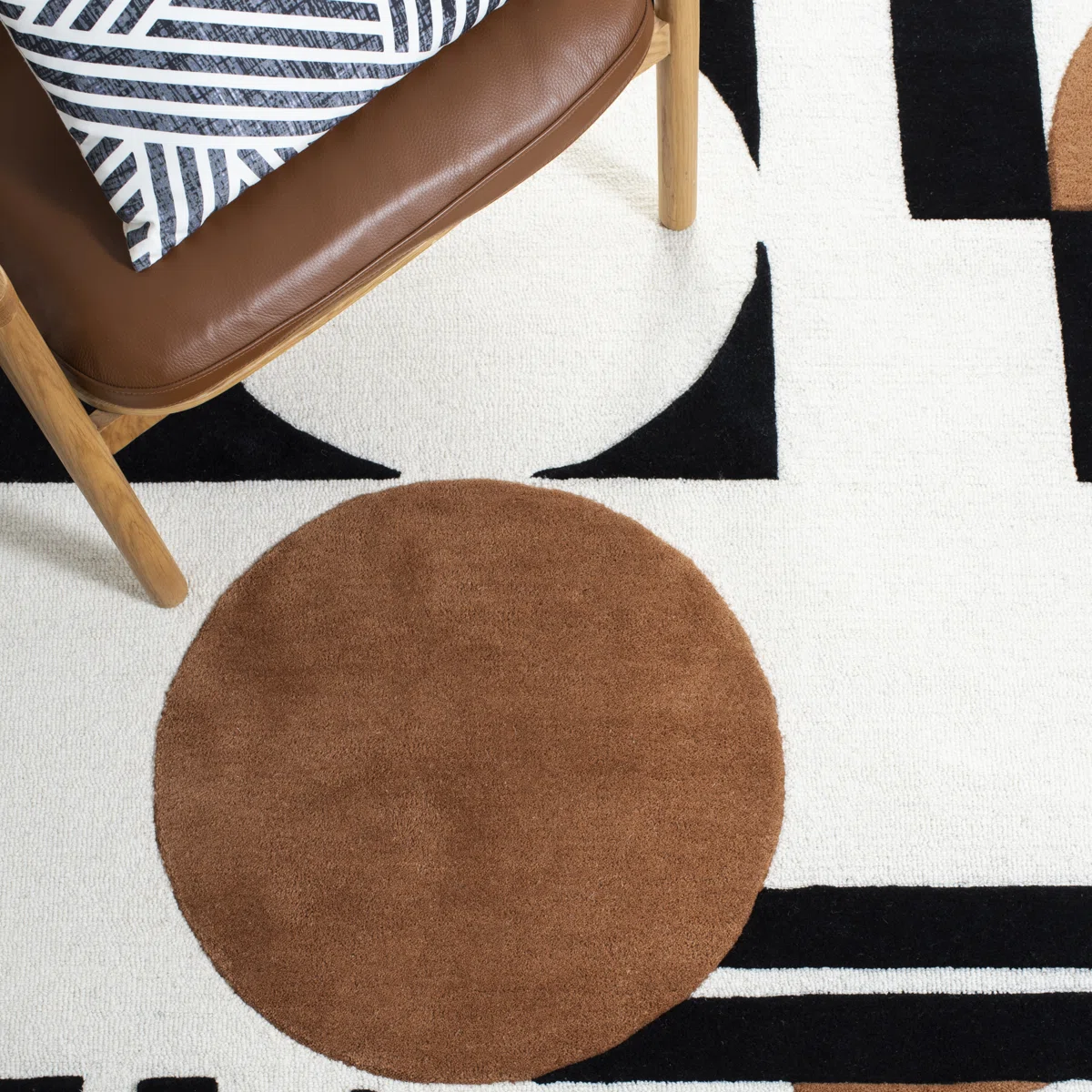Antoni Geometric Wool Rug