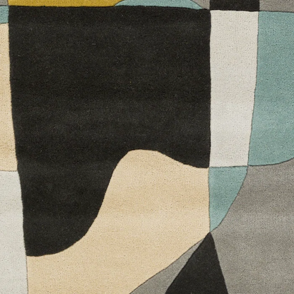 Gaye Geometric Wool Rug