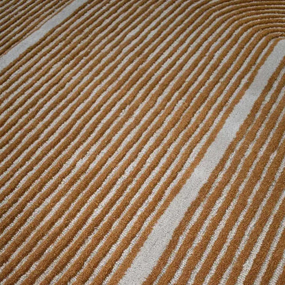 Viper Orange Hand Tufted